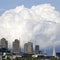 Cumulonimbus capillatus above London in autumn