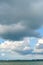 Cumulonimbus cloud form above tropical sea