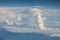 Cumulonimbus and clouds over West Papua, Indonesia