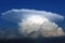 Cumulonimbus thunderstorm cloud