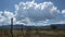 Cumulus Clouds over Rural Scene Timelapse