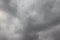 Cumulus clouds during a storm