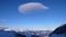 Cumulus Lenticularis Kaprun Zell am See Austria Wintersport Alps Blue Sky