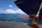 Cunard Queen Victoria alongside in Corfu