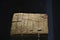 Cuneiform tablet one of the treasures of the Museum of Oriental Arts in Rome Italy