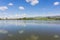 Cunningham Lake on a sunny day, San Jose, south San Francisco bay area, California