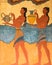 Cup Bearer Fresco Knossos Crete Greece