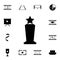 cup for the best role icon. Detailed set of cinema icons. Premium quality graphic design icon. One of the collection icons for web
