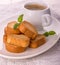 Cup of coffee biscotti
