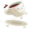 Cup of coffee cartoon character