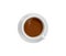 Cup of coffee expresso isolated