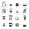 Cup of coffee icons