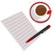 A Cup of coffee, sheet of paper and a pen. Cup, paper, coffee, pen