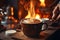 Cup hot coffee beans cozy cafe evening relaxation calm tasty drink cocoa latte cappuccino americano espresso barista