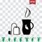 Cup of Hot Tea Vector Icon