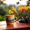 Cup of Serenity: Enjoying Nature\\\'s Company