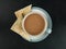 Cup of Tea or Coffee Hot Beverage With Buttered Toast