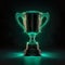 Cup Trophy on an Energetic Dark Background is all about celebrating success, victory, and achievement.