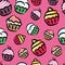 Cupcake background