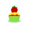 Cupcake Clipart Vector. Graphic Sourch