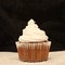 Cupcake with cream frosting