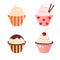Cupcake cute set