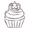 Cupcake halloween sketches