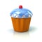 Cupcake or muffin icon