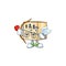Cupid box cardboard close for goods packaging