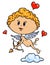 Cupid Color Illustration