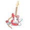 Cupid miniature guitar electric in the cartoon shapes