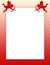 Cupid valentine\'s day background/ border