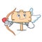 Cupid wooden board character cartoon