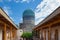 The cupola of Bibi Khanym Mosque in Samarkand