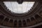 Cupola ceiling in the building