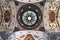 Cupola and ceiling of church La chiesa del Gesu or Casa Professa in Palermo