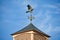 Cupola with a Hawk Weathervane