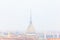 Cupola Mole Antonelliana over central district of Turin