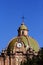 Cupola of the San Jose temple in morelia city, michoacan.