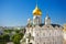 Cupola view of Patriarch\'s Palace, Moscow Kremlin