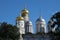 Cupolas of Cathedrals in Moscow Kremlin