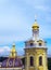 Cupolas of church of Peter and Paul Fortress and Cathedral