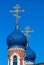 Cupolas of Russian church