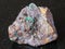 Cuprite and Malachite in Limonite mineral on dark