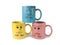 Cups with faces (emotion)