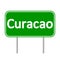 Curacao road sign.