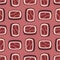 Cured meat slices Pattern seamless . meat delicacy Background