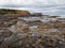 Curio Bay beach in the Catlins Coastal area of the South Island of New Zealand