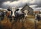 Curious Cows and Nosy Neighbors: A Whimsical Portrait of Rural W