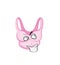 Curious internet meme illustration of pink bra